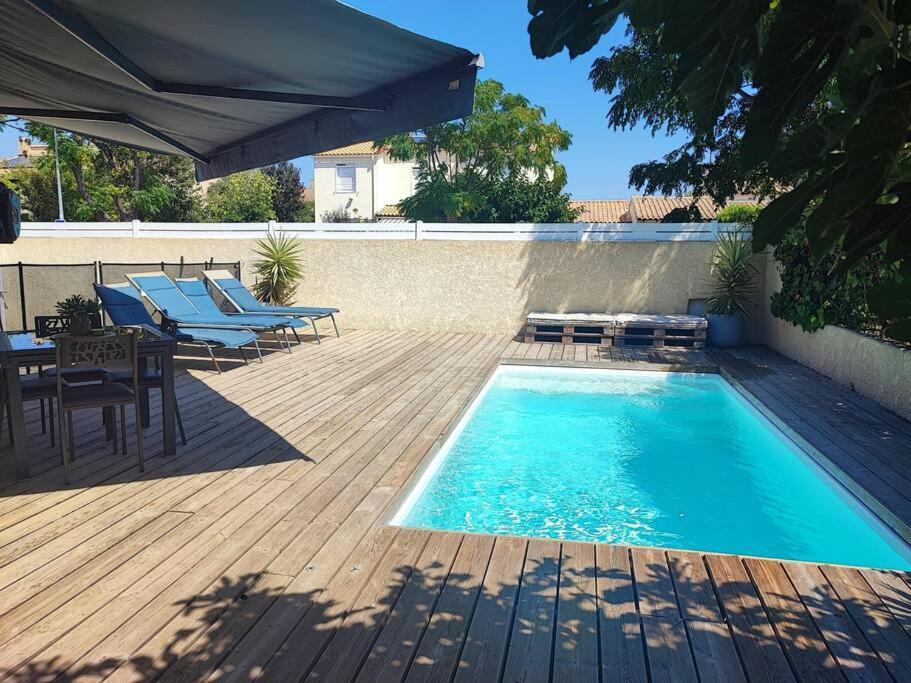 Villa Aigues Marines Pérols Dış mekan fotoğraf